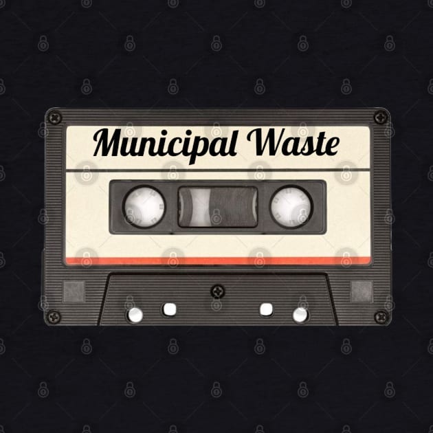 Municipal Waste / Cassette Tape Style by GengluStore